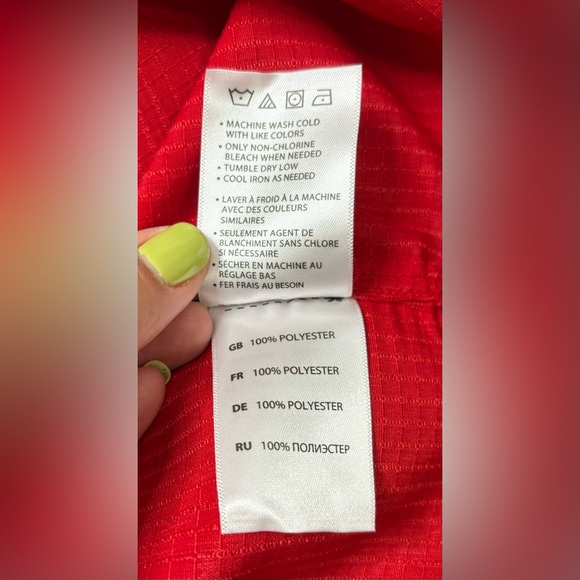 Harbor Bay 2xl red button down men’s collared shirt - Picture 7 of 7